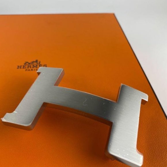 Hermès H Belt Buckle and Reversible Leather Strap
